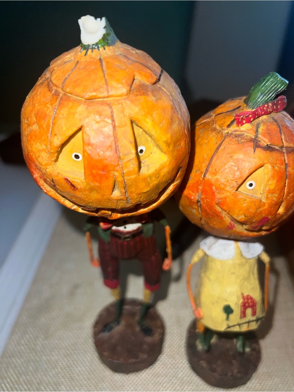 HALLOWEEN LORI MITCHELL JACK & JILL DANDY FIGURINES